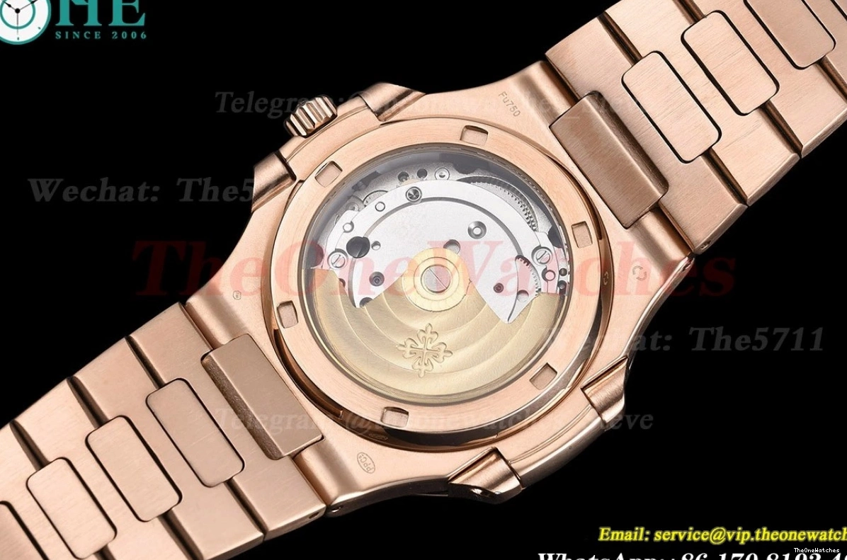 Dial RG Nautilus MY8215 GDF RG White 40mm 0514